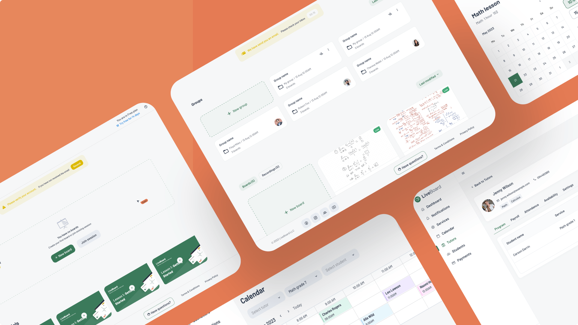 liveboard UX overview